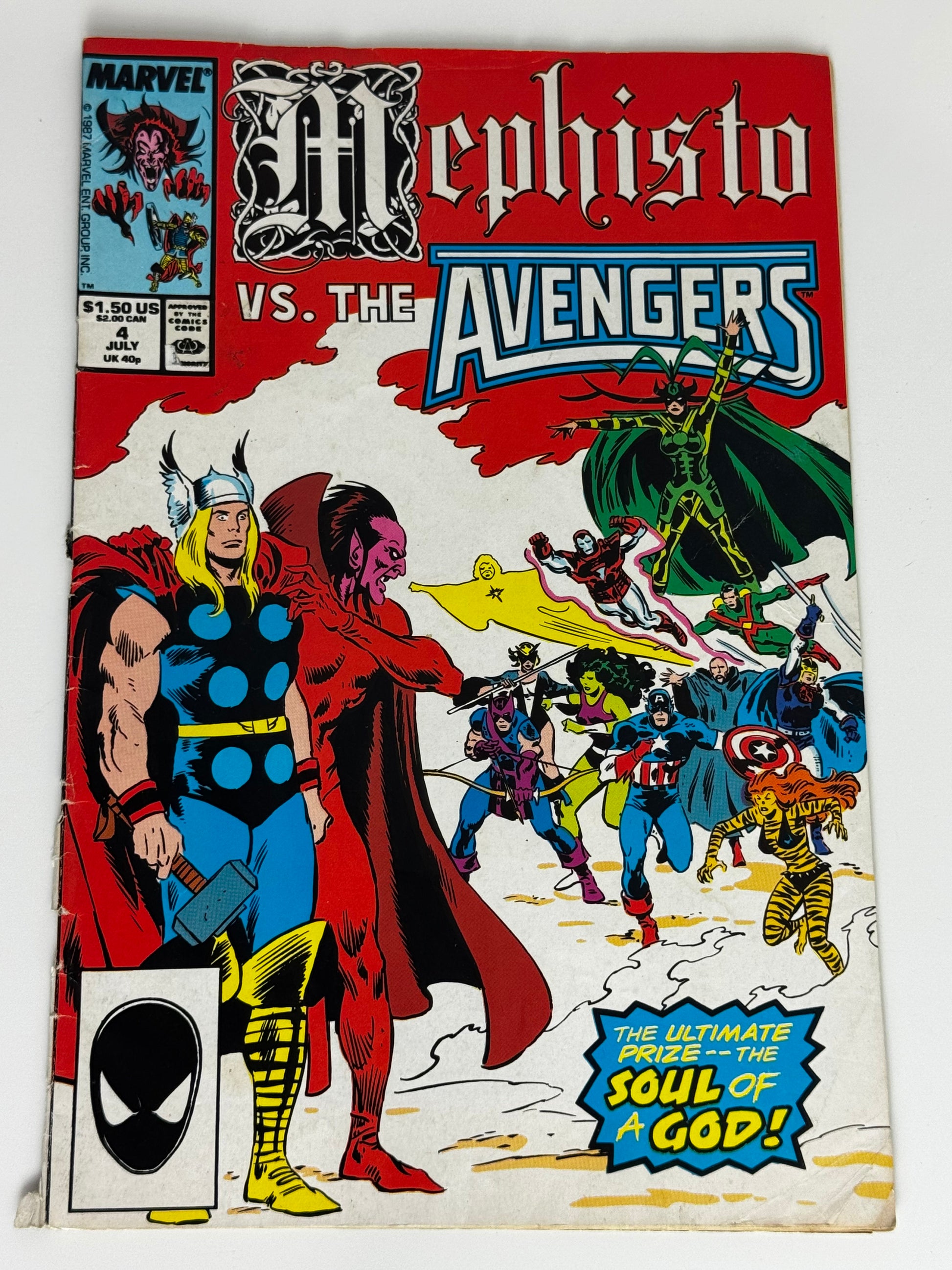 1987 - Mephisto vs #4 Var. A - His Satanic Majesty's Request - F - ENG 1