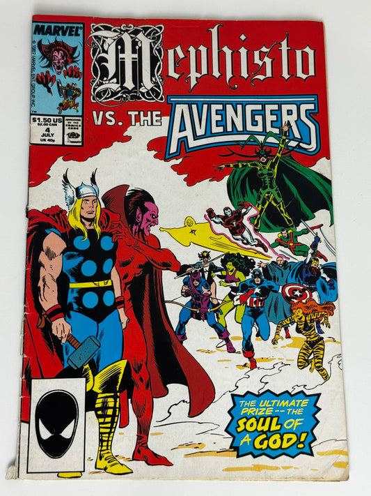 1987 - Mephisto vs #4 Var. A - His Satanic Majesty's Request - F - ENG 1