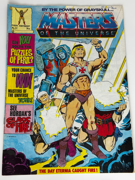 1986 - Masters Of The Universe [UK] #22 - VF - ENG 1