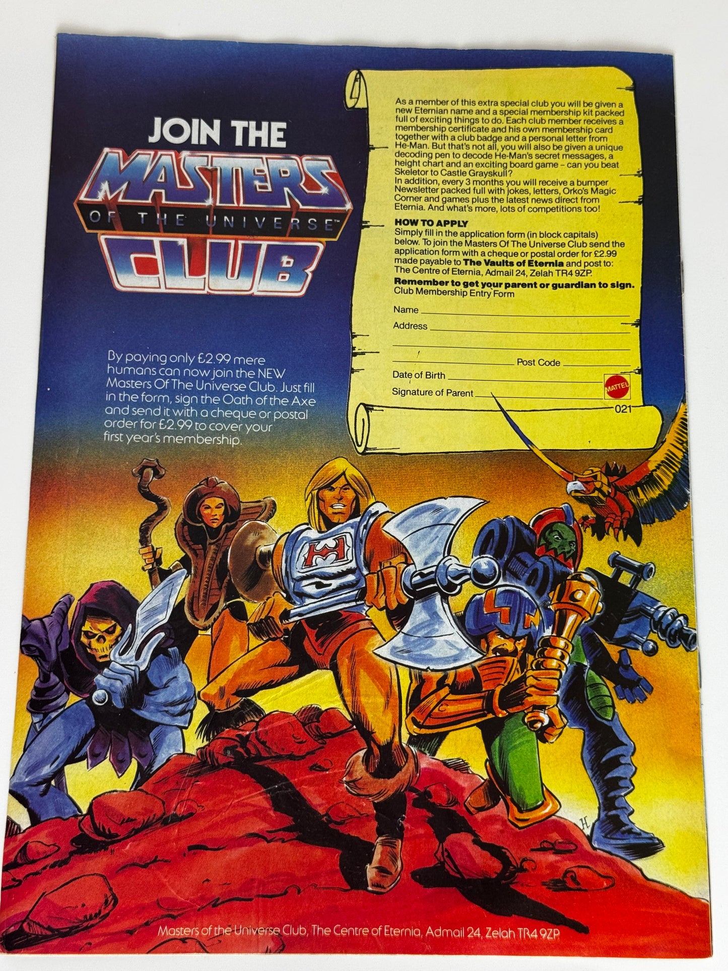 1986 - Masters Of The Universe [UK] #22 - VF - ENG 2