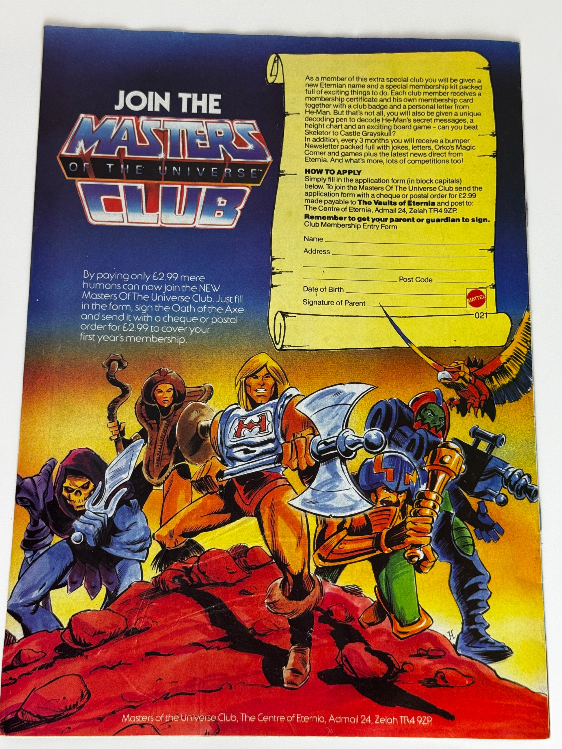 1986 - Masters Of The Universe [UK] #22 - VF - ENG 2
