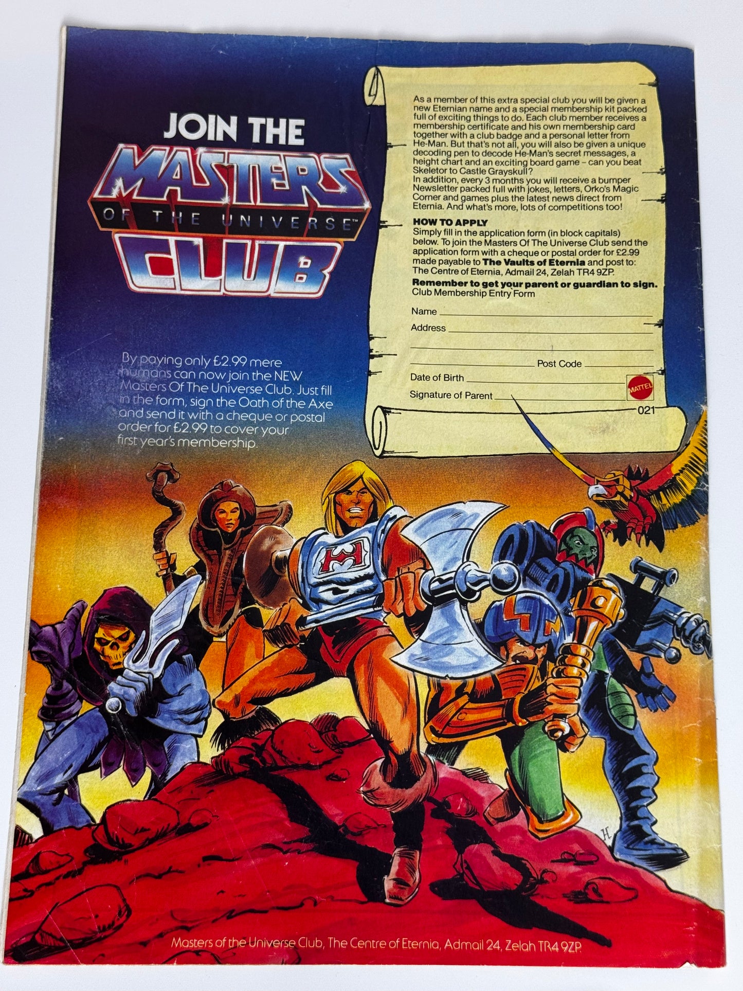 1985 - Masters Of The Universe [UK] #17 - VF - ENG