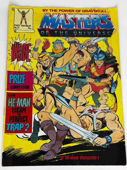 1986 - Masters Of The Universe [UK] #21 - VF - ENG 1