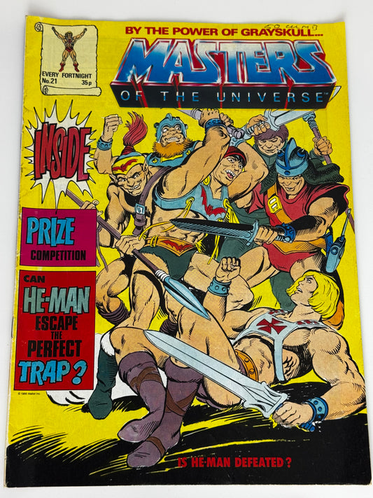 1986 - Masters Of The Universe [UK] #21 - VF - ENG 1