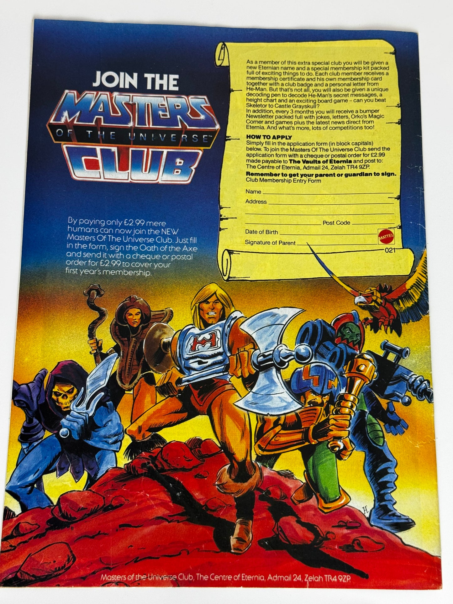 1986 - Masters Of The Universe [UK] #21 - VF - ENG 2