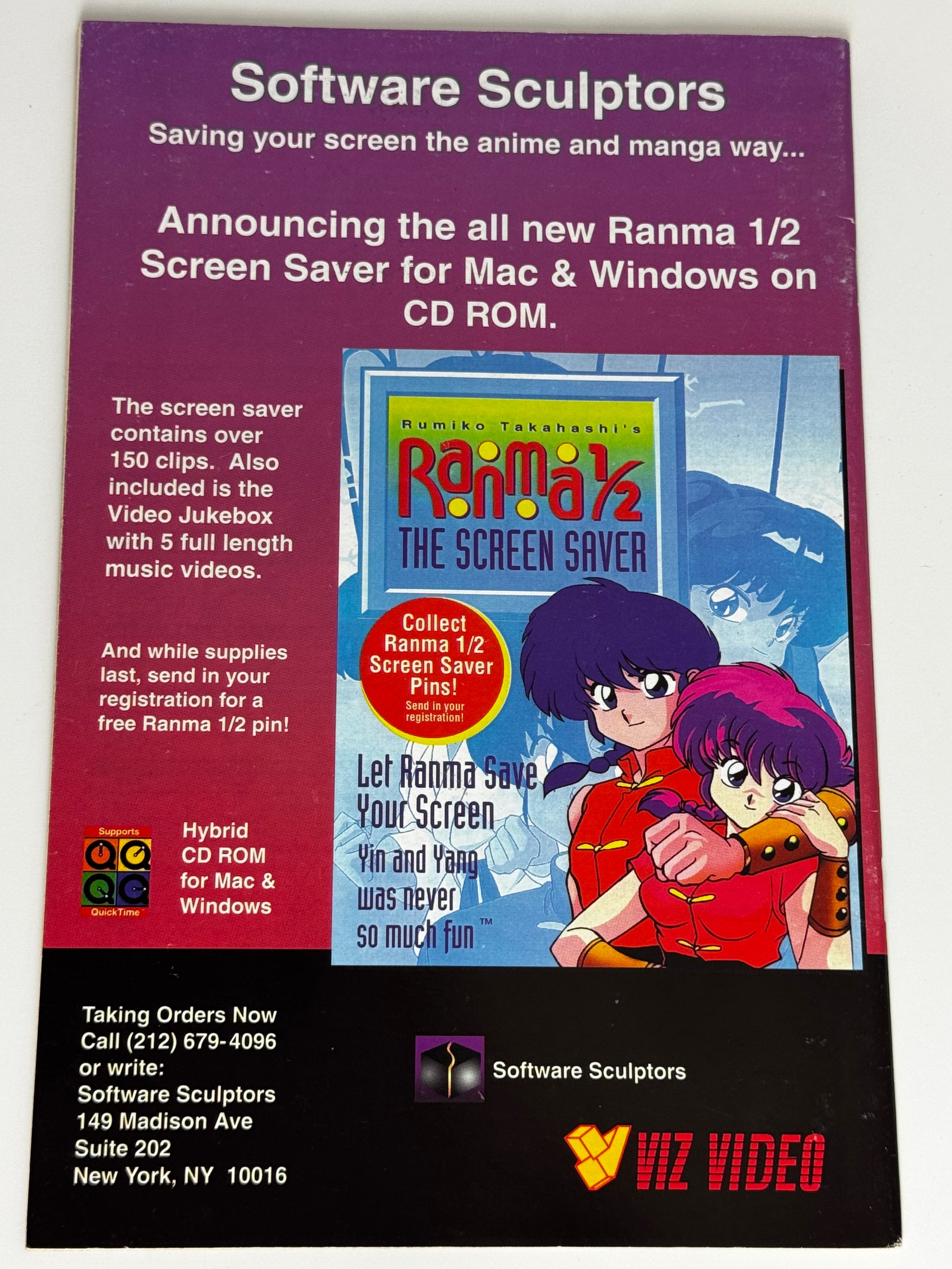 1995 - Ranma ½, Part Four #3 - The Wrath Of Happosai - VF+ - ENG 2