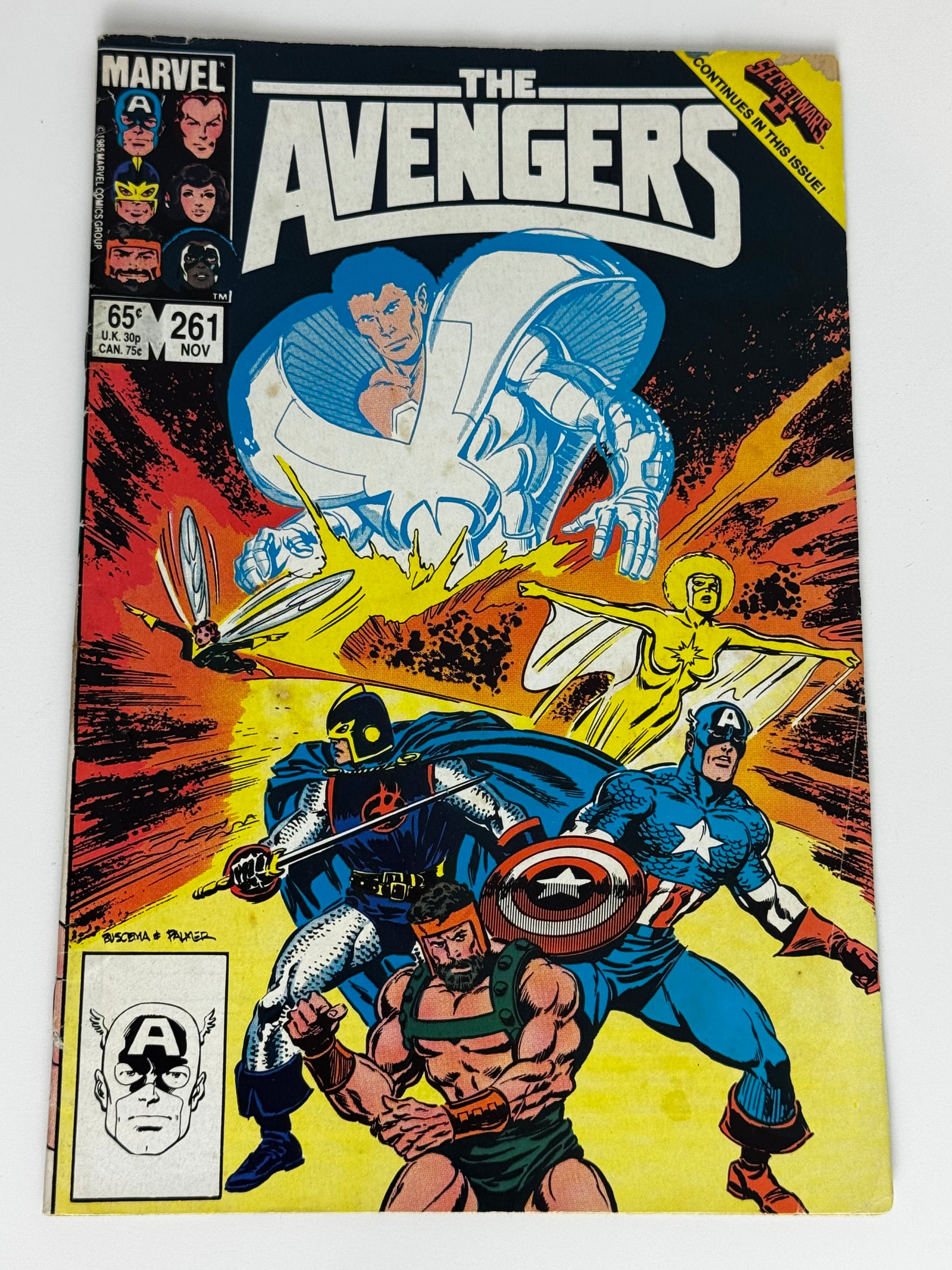 1985 - The Avengers, Vol. 1 #261 Var. A - Earth and Beyond! - F/VF - ENG 1