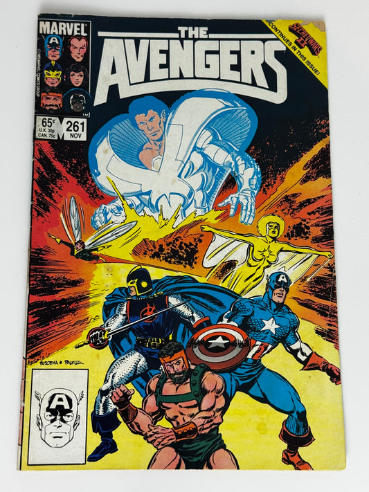 1985 - The Avengers, Vol. 1 #261 Var. A - Earth and Beyond! - F/VF - ENG 1