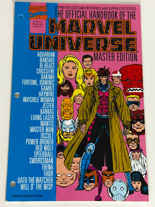 1992 - Official Handbook of the Marvel Universe: Mr. Ed. (Vol. 3) #21 - VF - ENG 1