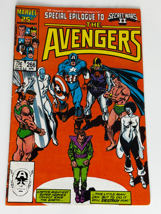 1986 - The Avengers, Vol. 1 #266 Var. A - F/VF - ENG 1