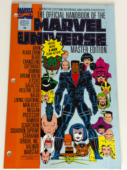 1993 - Official Handbook of the Marvel Universe: Mr. Ed. (Vol. 3) #28 - VF - ENG 1