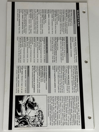 1993 - Official Handbook of the Marvel Universe: Mr. Ed. (Vol. 3) #28 - VF - ENG 2