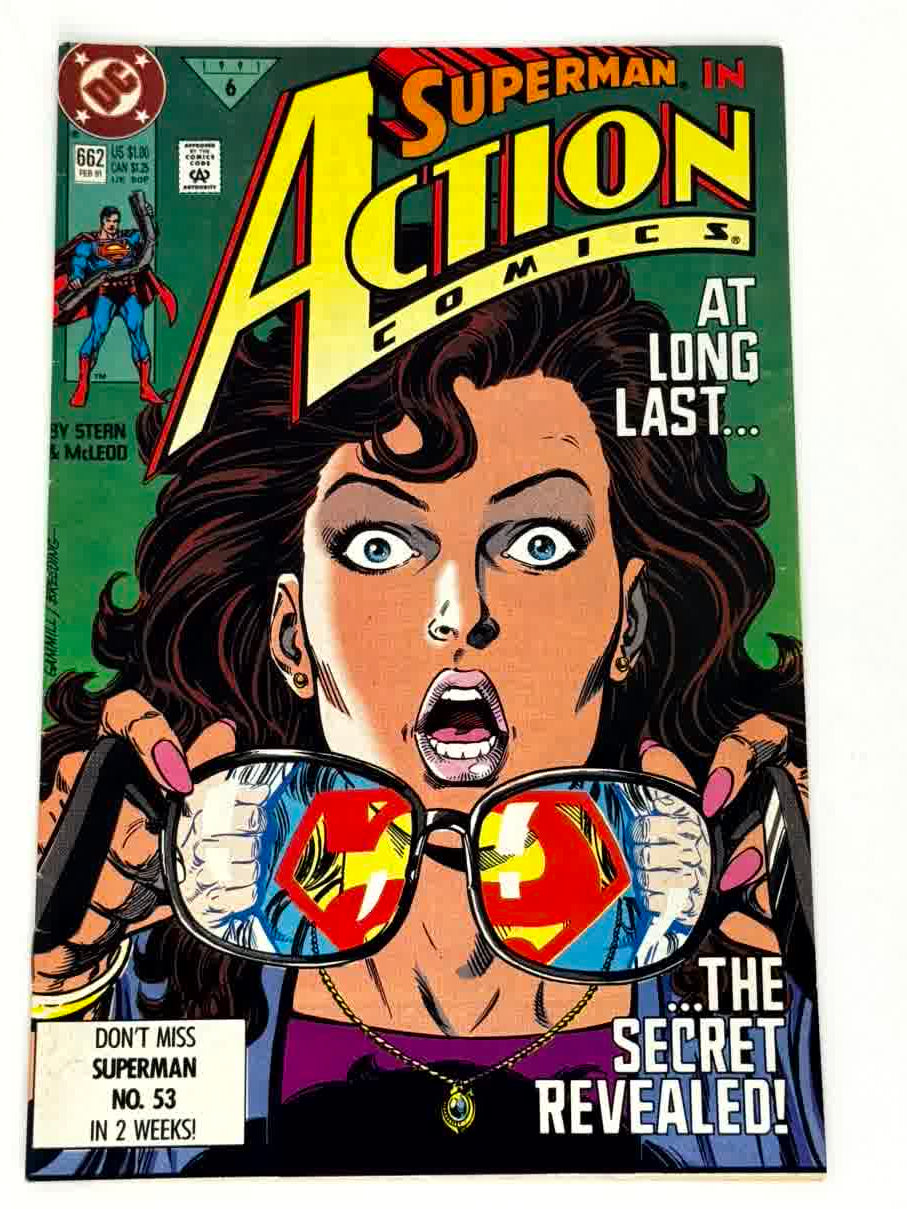1991 - Action Comics, Vol. 1 #662 Var. A - VF/NM - ENG 1