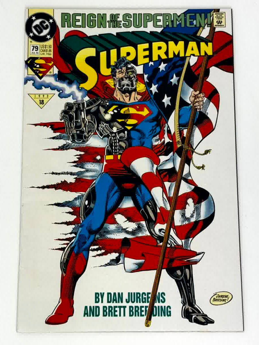 1993 - Superman, Vol. 2 #79 Var. A - NM - ENG 1