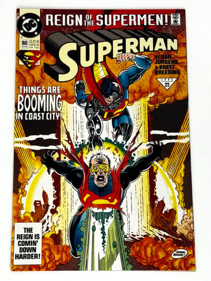 1993 - Superman, Vol. 2 #80 Var. A - NM - ENG 1