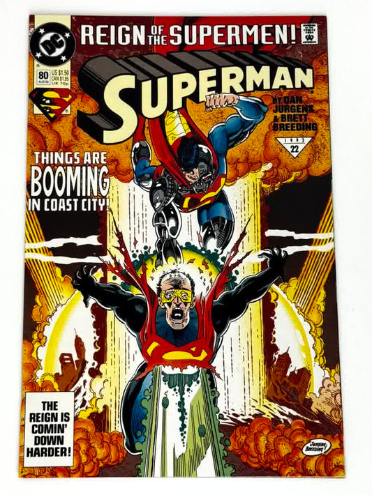1993 - Superman, Vol. 2 #80 Var. A - NM - ENG 1