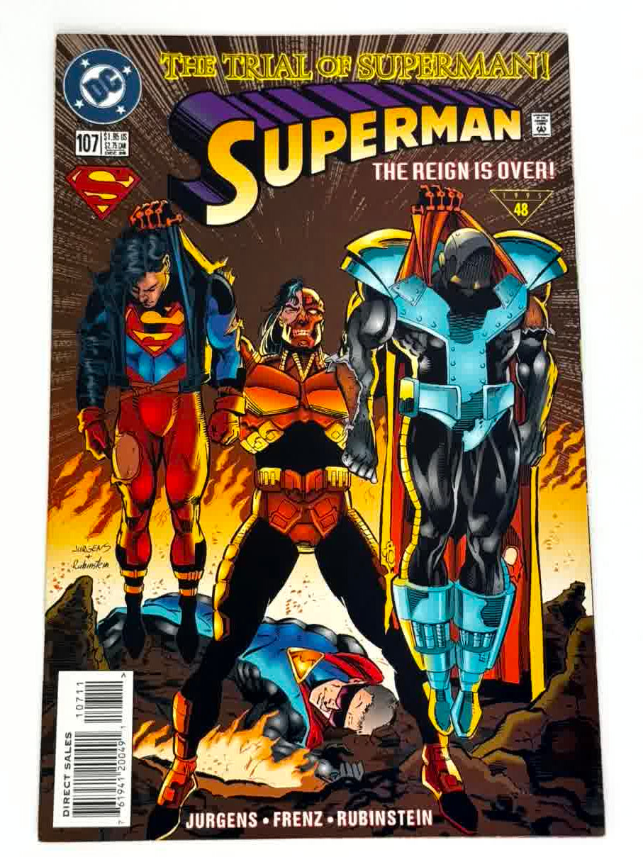 1995 - Superman, Vol. 2 #107 Var. A - NM- - ENG 1