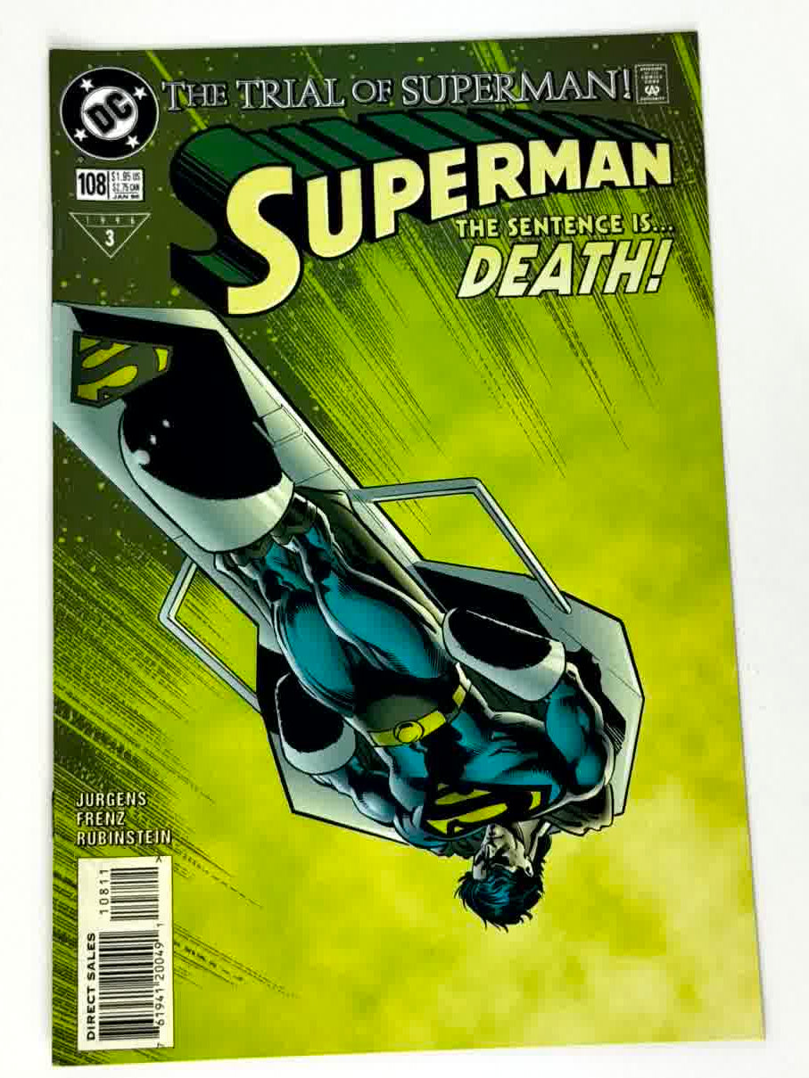 1995 - Superman, Vol. 2 #108 Var. A - NM- - ENG 1