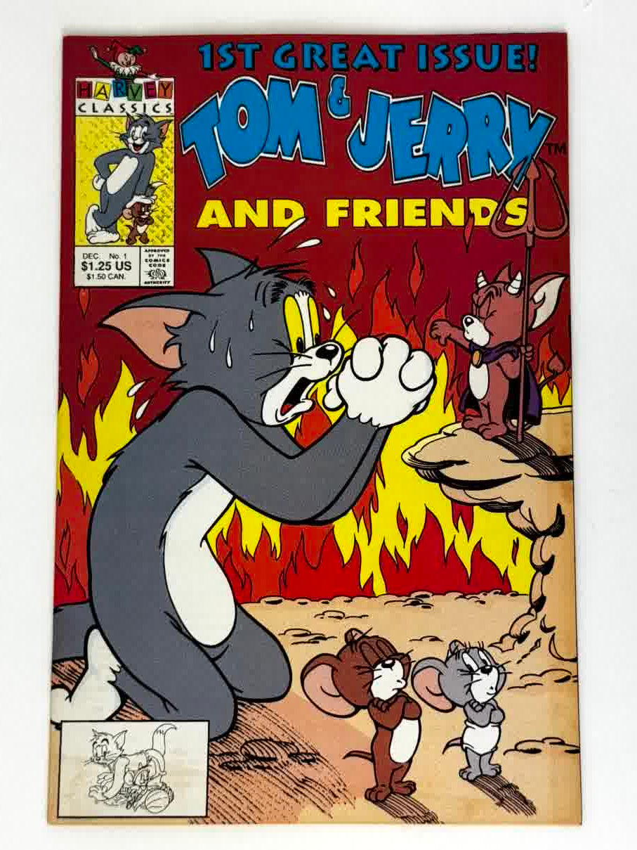 1991 - Tom and Jerry and Friends #1 Var. A - NM- - ENG 1