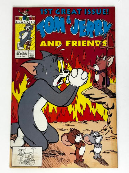 1991 - Tom and Jerry and Friends #1 Var. A - NM- - ENG 1