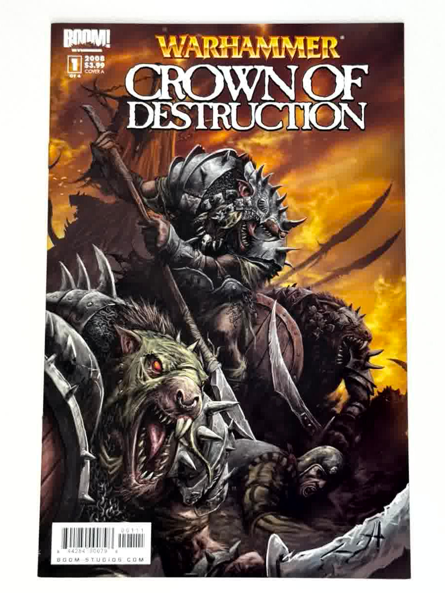 2008 - Warhammer: Crown of Destruction #1 Var. A - NM- - ENG 1
