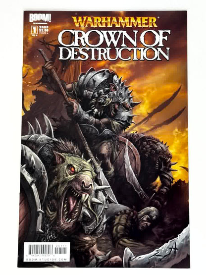 2008 - Warhammer: Crown of Destruction #1 Var. A - NM- - ENG 1