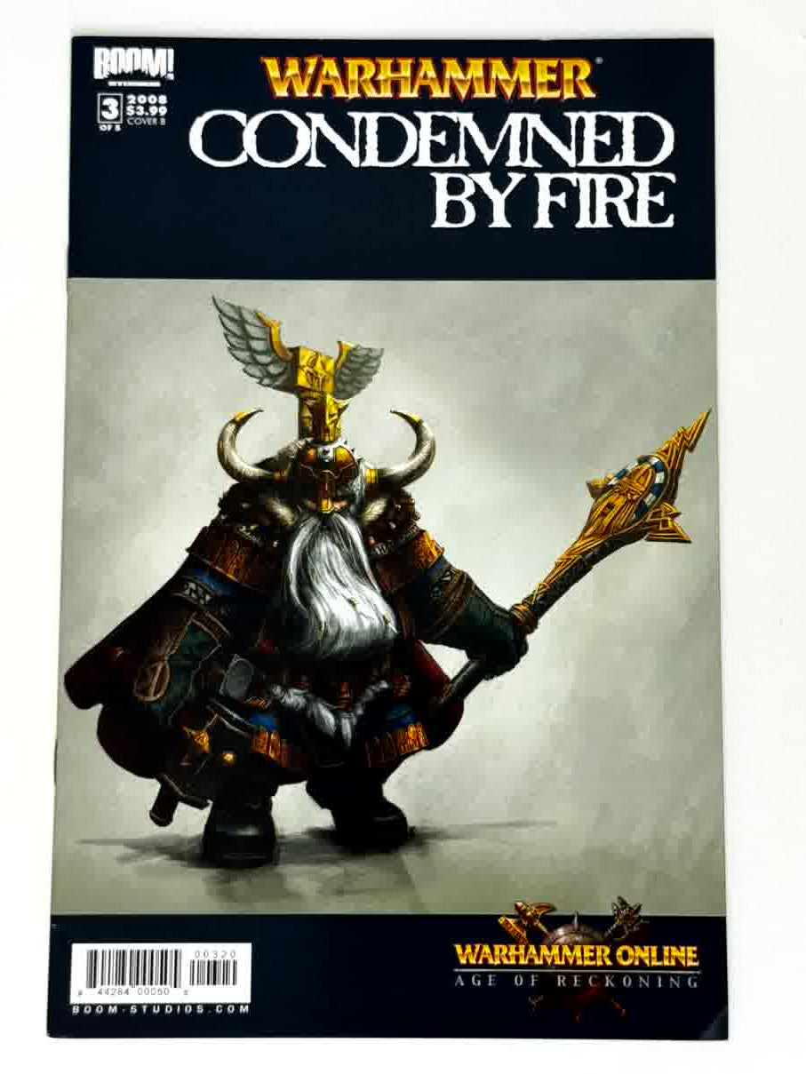 2008 - Warhammer: Condemned By Fire #3 Var. B - NM- - ENG 1