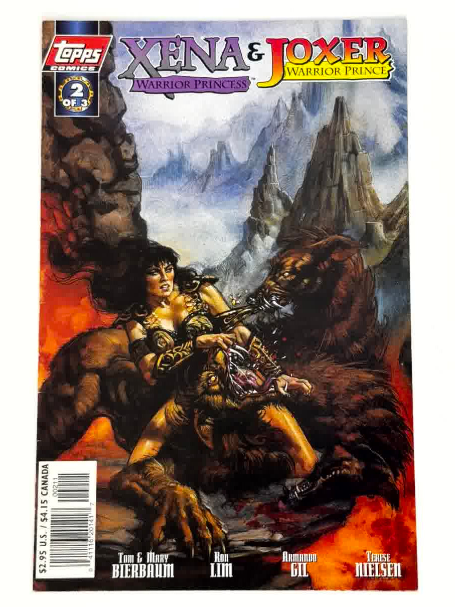1997 - Xena: Warrior Princess / Joxer: Warrior Prince #2 Var. B - NM- - ENG 1