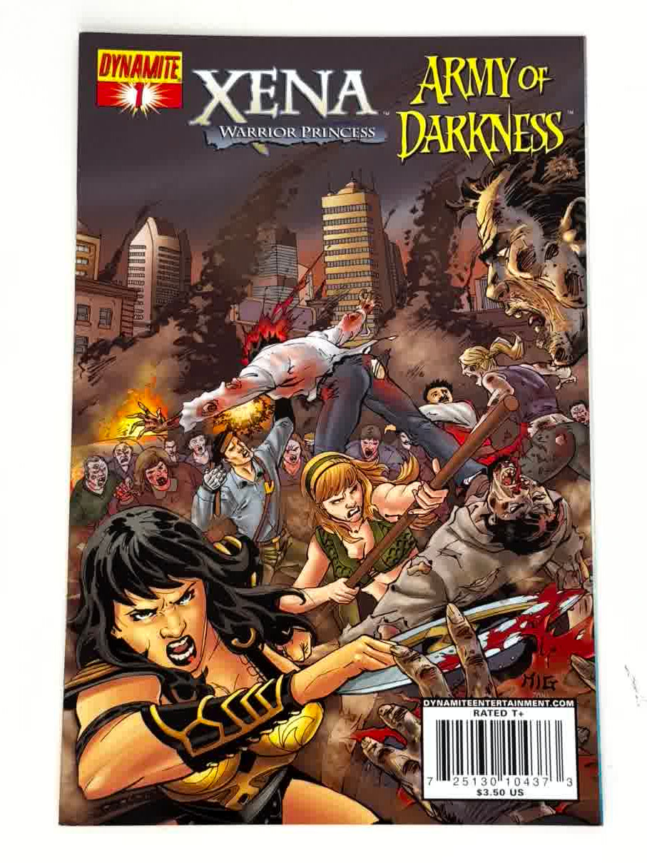 2008 - Xena / Army of Darkness: What... Again? #1 Var. B - NM+ - ENG 1