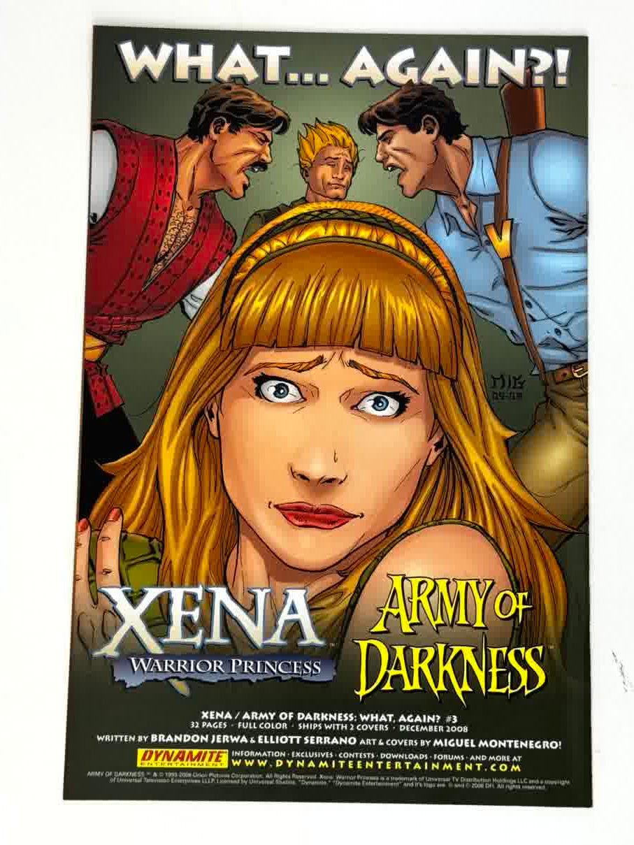 2008 - Xena / Army of Darkness: What... Again? #2 Var. B - NM+ - ENG 2