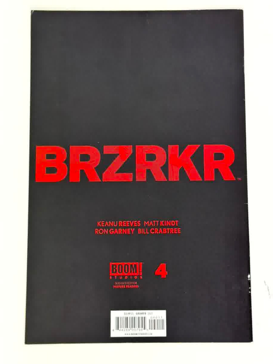 2021 - BRZRKR #4 Var. A - NM/M - ENG 2