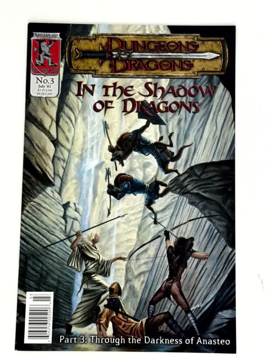 2001 - Dungeons and Dragons: In The Shadow of Dragons #3 - NM- - ENG 1