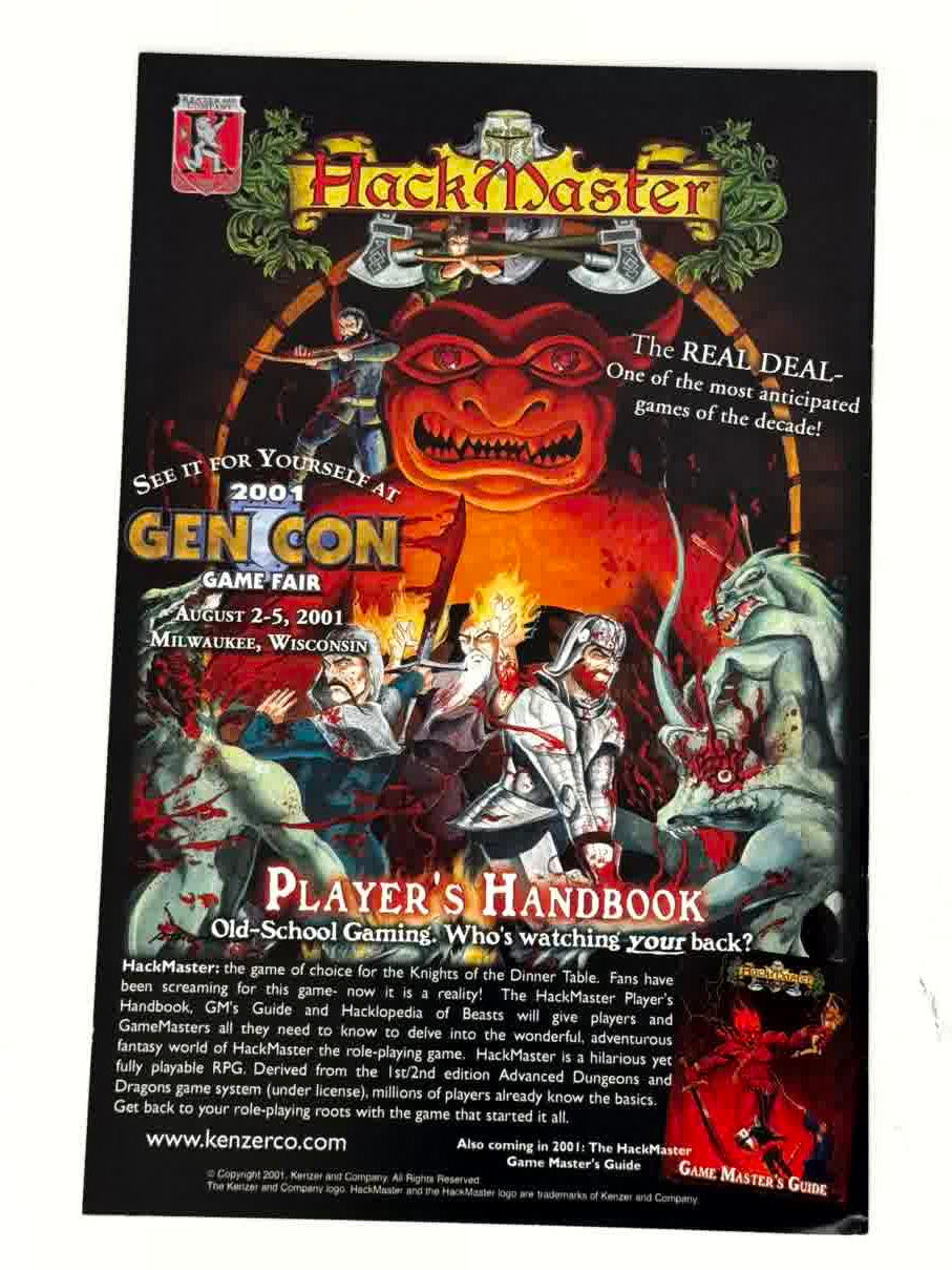 2001 - Dungeons and Dragons: In The Shadow of Dragons #3 - NM- - ENG 2