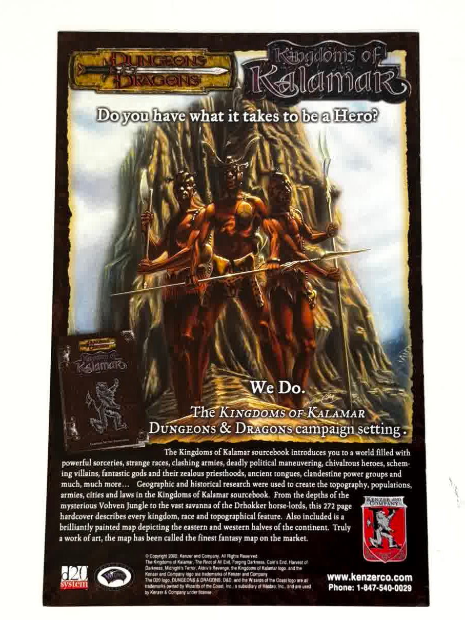 2002 - Dungeons and Dragons: In The Shadow of Dragons #6 - NM+ - ENG 2