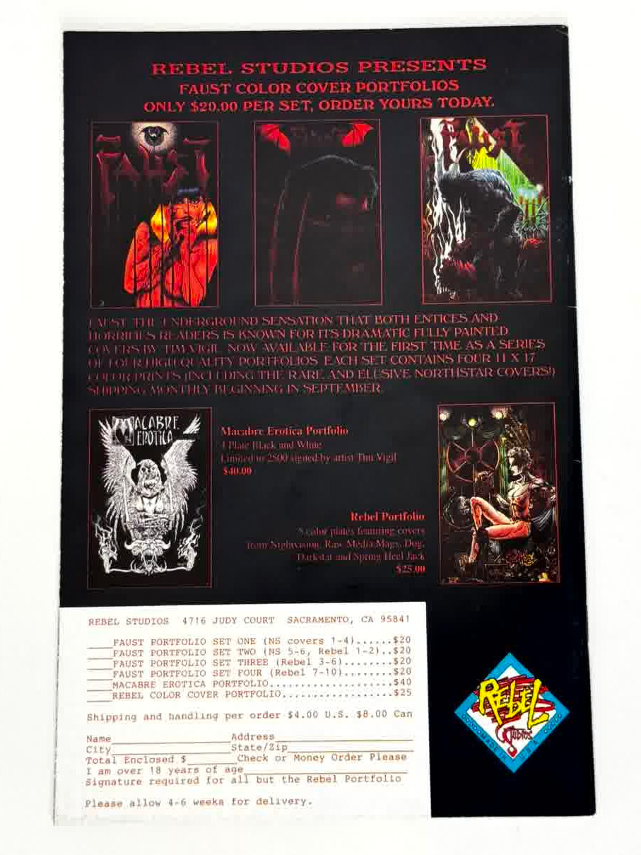 1995 - Faust, Vol. 2 #11 Var. A - NM+ - ENG 2