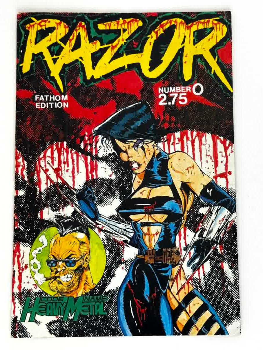 1992 - Razor, Vol. 1 #0 Var. B - VF/NM - ENG 1