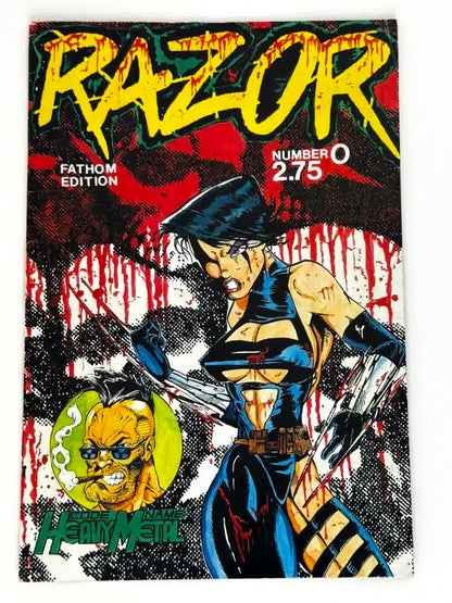 1992 - Razor, Vol. 1 #0 Var. B - VF/NM - ENG 1