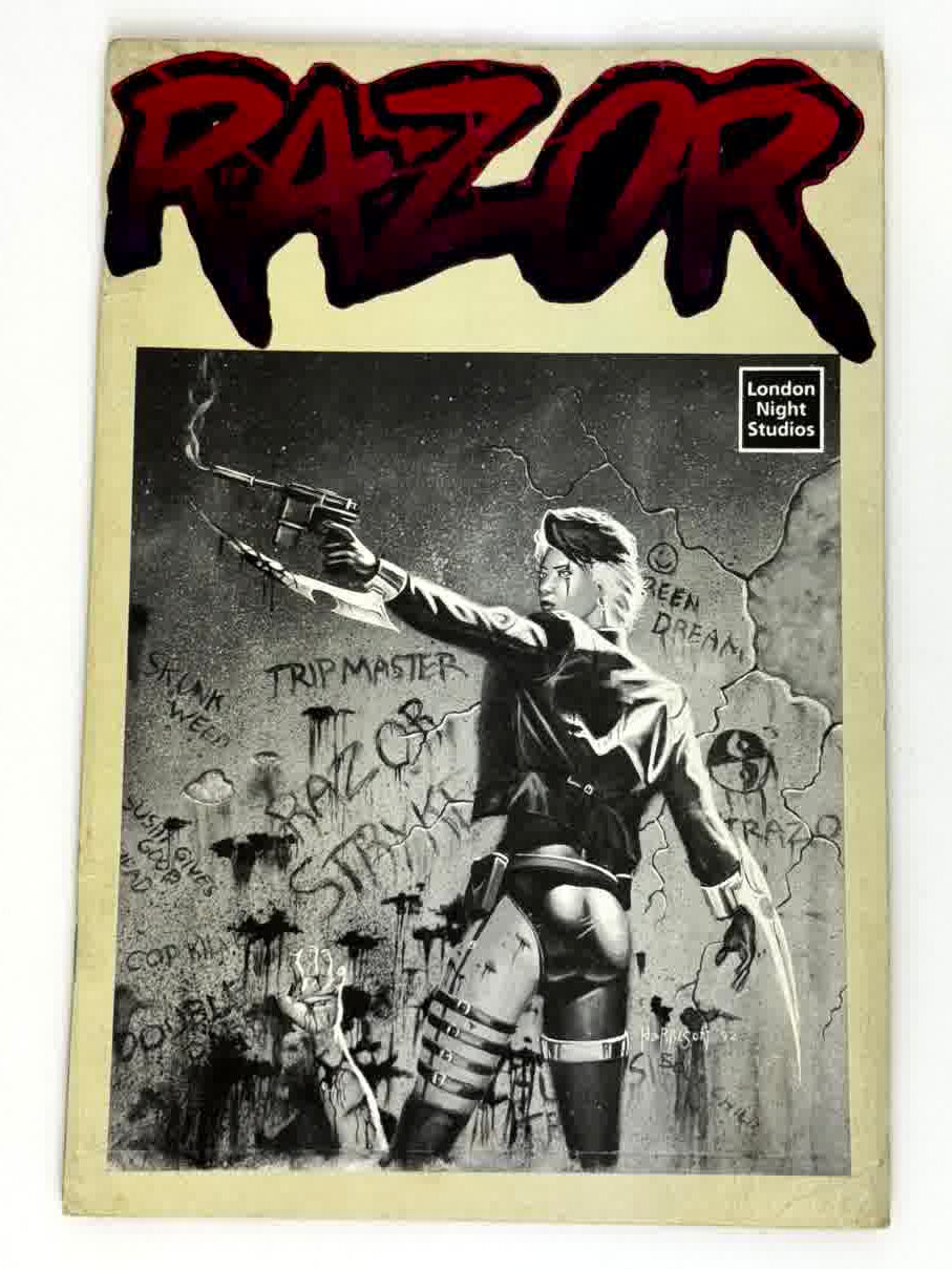 1992 - Razor, Vol. 1 #2 Var. E - VF - ENG 1