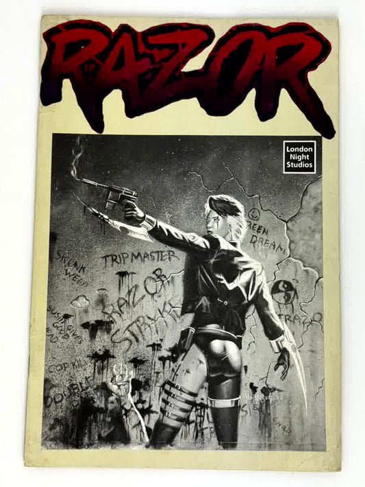 1992 - Razor, Vol. 1 #2 Var. E - VF - ENG 1