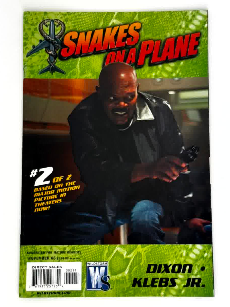 2006 - Snakes On A Plane #2 Var. A - VF/NM - ENG 1