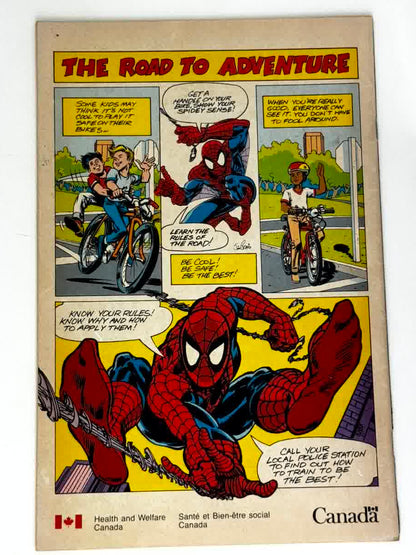 1992 - The Amazing Spider-Man: Chaos in Calgary #4 Var. C - VF/NM - ENG 2