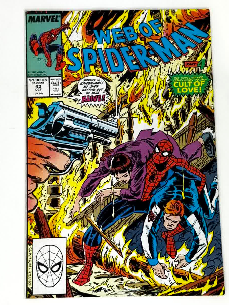 1988 - Web of Spider-Man, Vol. 1 #43 Var. A - NM- - ENG 1