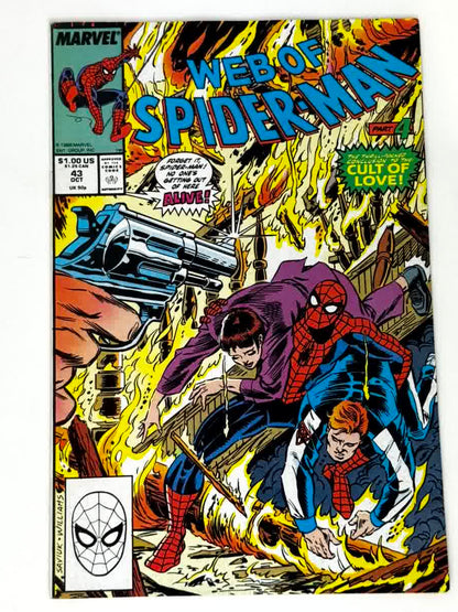 1988 - Web of Spider-Man, Vol. 1 #43 Var. A - NM- - ENG 1