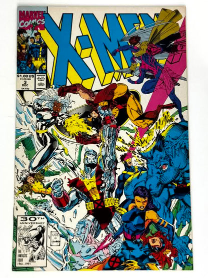1991 - X-Men, Vol. 1 #3 Var. A - NM- - ENG 1