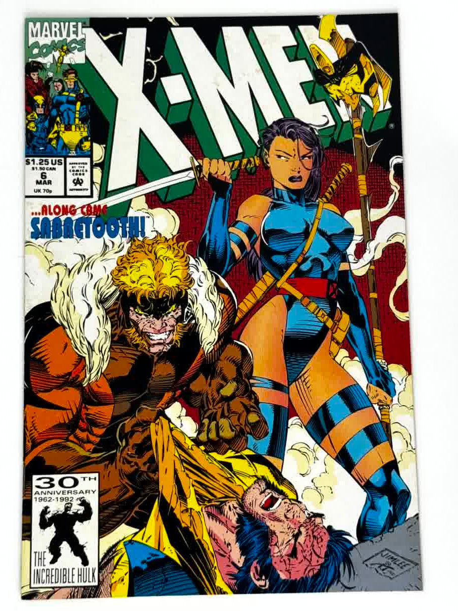 1992 - X-Men, Vol. 1 #6 Var. A - NM- - ENG 1