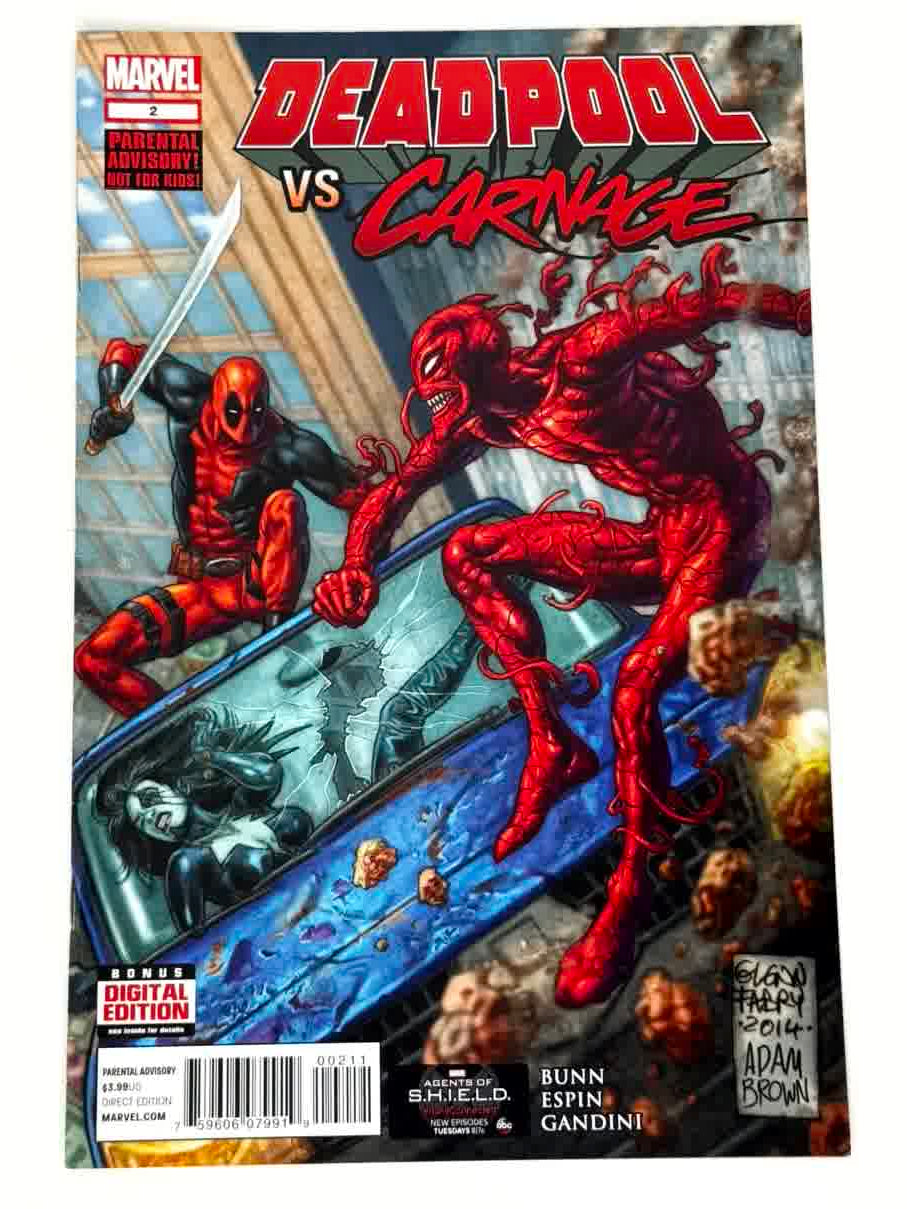 2014 - Deadpool vs. Carnage #2 Var. A - NM - ENG 1