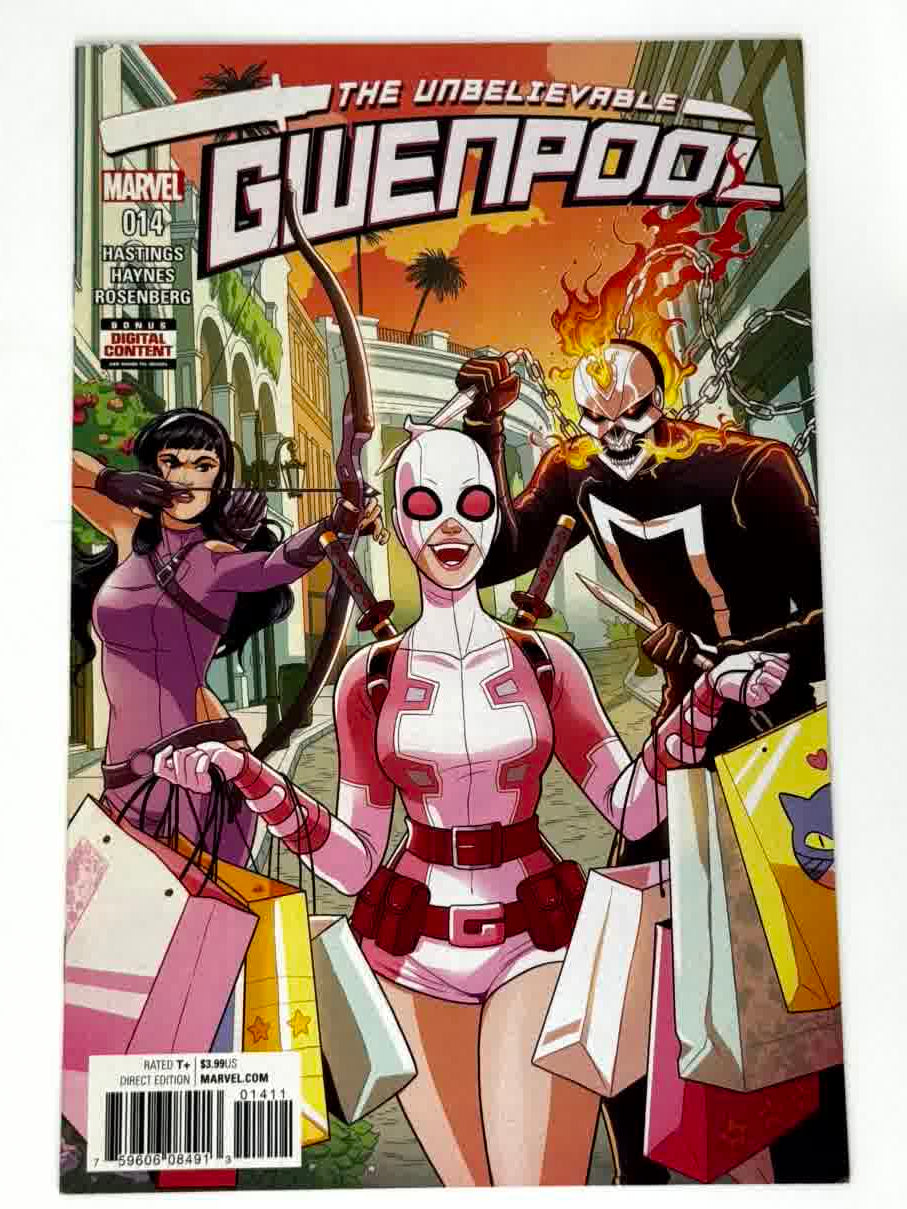 2017 - The Unbelievable Gwenpool #14 Var. A - NM - ENG 1