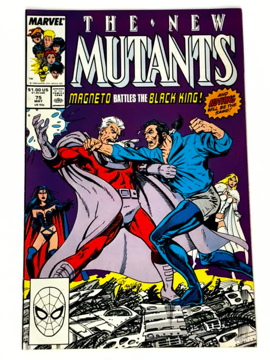 1989 - New Mutants, Vol. 1 #75 Var. A - NM- - ENG 1