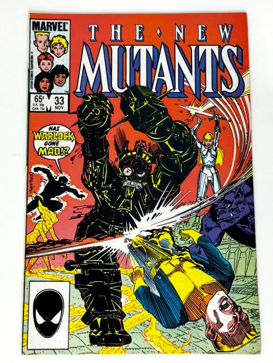1985 - New Mutants, Vol. 1 #33 Var. A - NM- - ENG 1