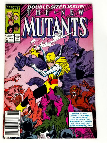 1986 - New Mutants, Vol. 1 #50 Var. B - NM- - ENG 1